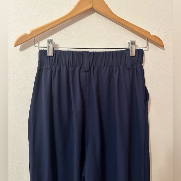 NEW Halara Flex High Waisted Plicated Side Pocket Wide Leg Waffle Trousers - Picture 10 of 12